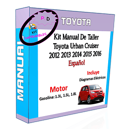 Manual Taller Toyota Urban Cruiser 2012 2013 2014 2015 2016