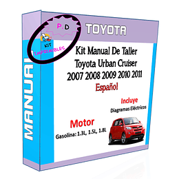 Manual Taller Toyota Urban Cruiser 2007 2008 2009 2010 2011