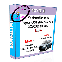 Manual Taller Toyota Rav4 2006 2007 2008 2009 2010 2011 2012