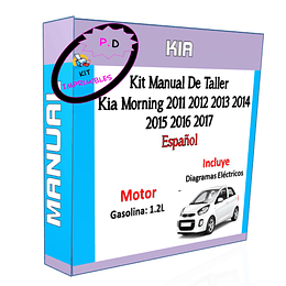 Manual Taller Kia Morning 2011 2012 2013 2014 2015 2016 2017
