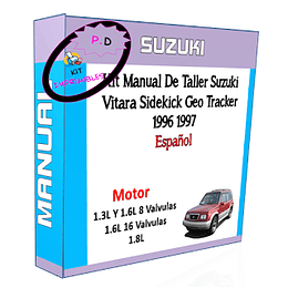 Manual Taller Suzuki Vitara Sidekick Geo Tracker 1996 1997