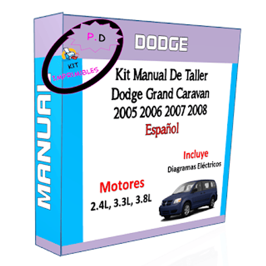 Manual De Taller Dodge Grand Caravan 2005 2006 2007 2008