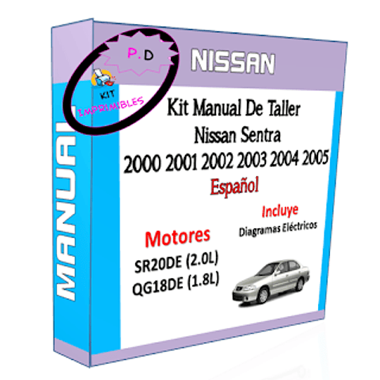 Manual De Taller Nissan Sentra 2000 2001 2002 2003 2004 2005