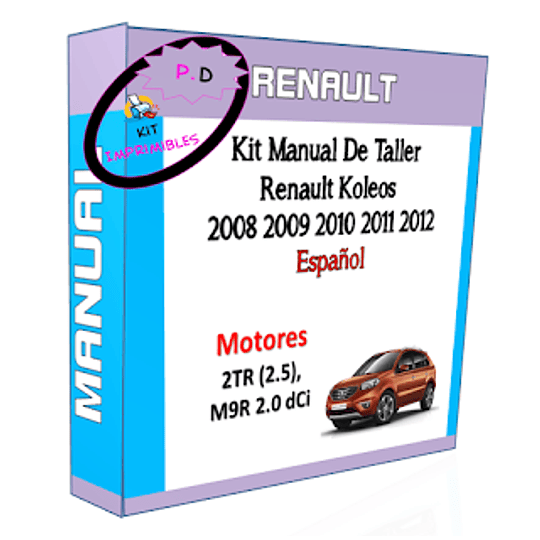 Manual De Taller Renault Koleos 2008 2009 2010 2011 2012