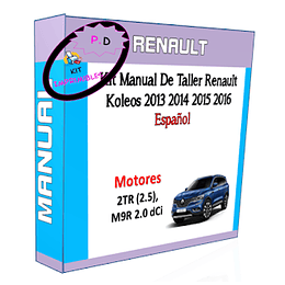 Manual De Taller Renault Koleos 2013 2014 2015 2016