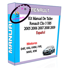 Manual De Taller Renault Clio 3 X85 2005 2006 2007 2008 2009