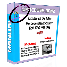 Manual De Taller Mercedes Benz Sprinter 1995 1996 1997 1998