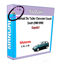 Manual De Taller Chevrolet/ Suzuki Swift (1989-1998) Español