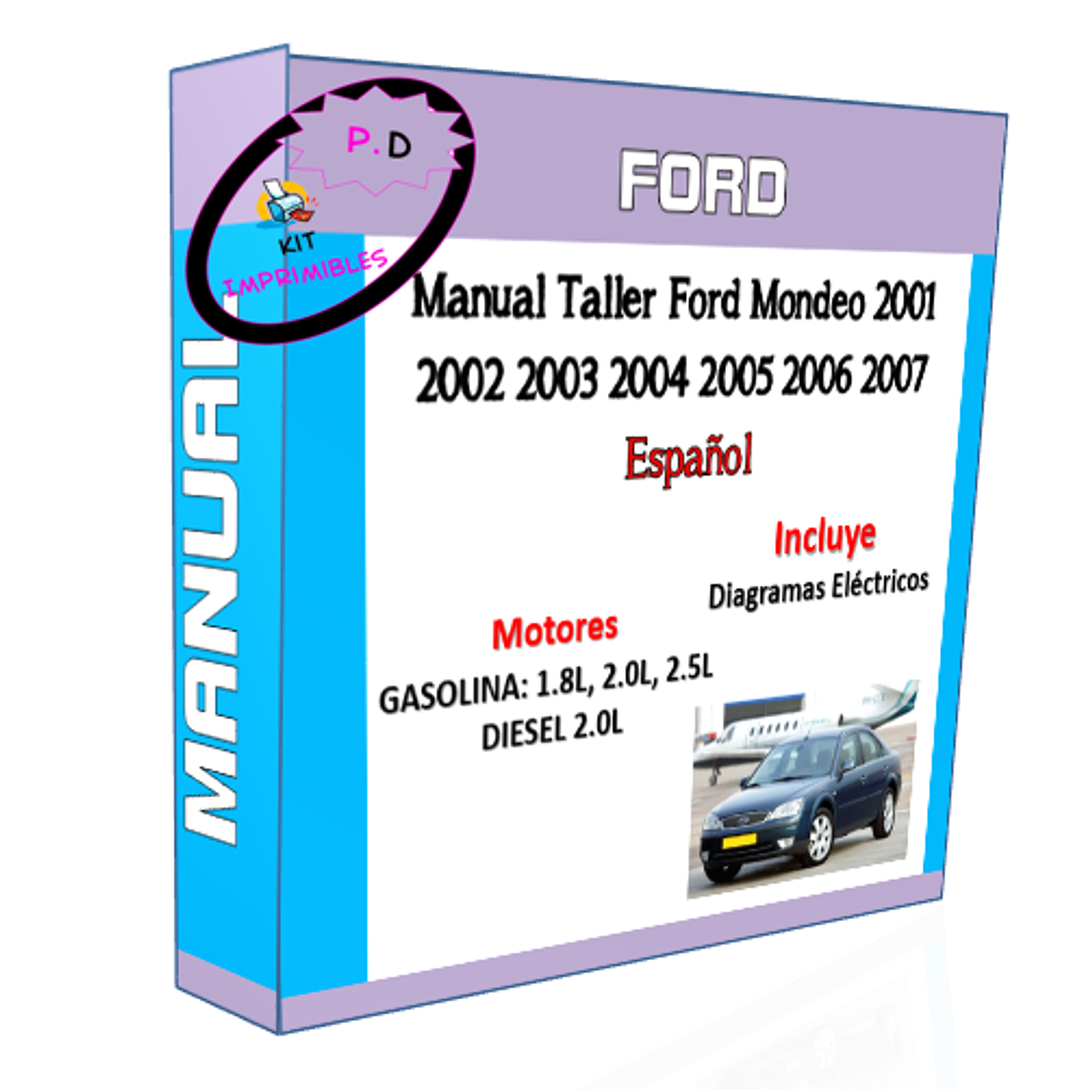 Manual Taller Ford Mondeo 2001 2002 2003 2004 2005 2006-07