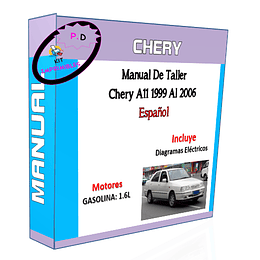 Manual De Taller Chery A11 1999 Al 2006 En Español