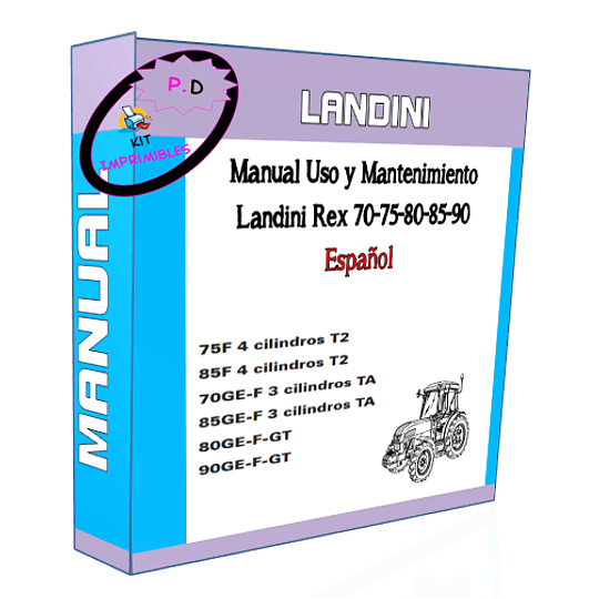 Manual Uso y Mantenimiento Landini Rex 70-75-80-85-90 Esp.