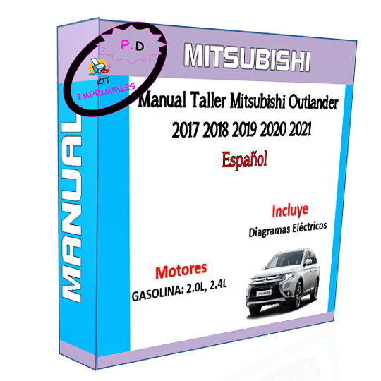 Manual Taller Mitsubishi Outlander 2017 2018 2019 2020 2021