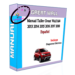 Manual Taller Great Wall M4 2013 2014 2015 2016-2018 Español