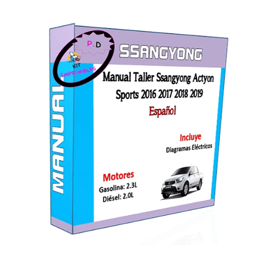 Manual Taller Ssangyong Actyon Sports 2016 2017 2018 2019Español