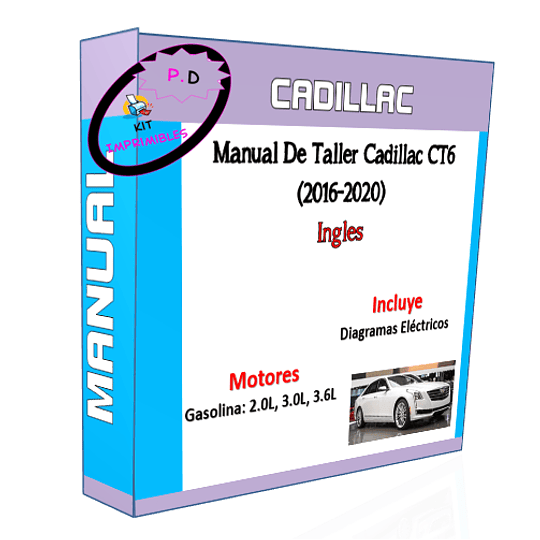 Manual De Taller Cadillac CT6 (2016-2020) Ingles