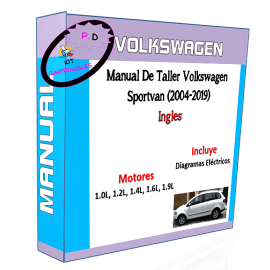 Manual De Taller Volkswagen Sportvan (2004-2019) Ingles