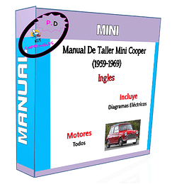 Manual De Taller Mini Cooper (1959-1969) Ingles