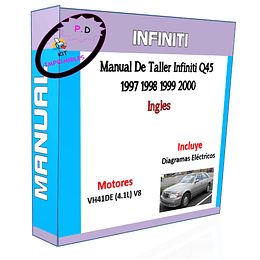 Manual De Taller Infiniti Q45 1997 1998 1999 2000 Ingles 