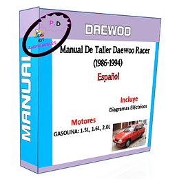 Manual De Taller Daewoo Racer (1986-1994) Español