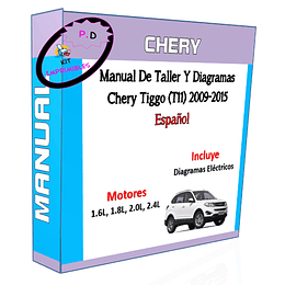 Manual De Taller Y Diagramas Chery Tiggo (T11) 2009-2015 Español