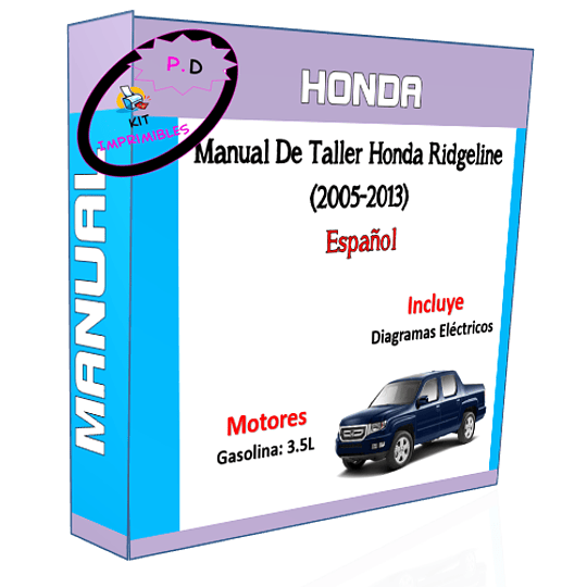 Manual De Taller Honda Ridgeline (2005-2013) En Español