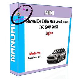 Manual De Taller Mini Countryman F60 (2017-2022) En Ingles