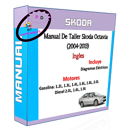 Manual De Taller Skoda Octavia (2004-2013) En Inglés