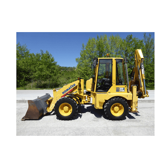 Manual de taller Komatsu WB70A-1 En Español