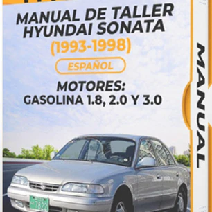 Manual de Taller Hyundai Sonata (1993, 1994, 1995,  1996, 1997, 1998) Español