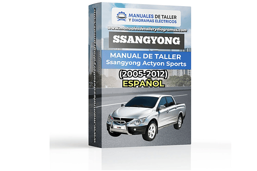 Manual de Taller Ssangyong Actyon Sports (2005-2012) - Español