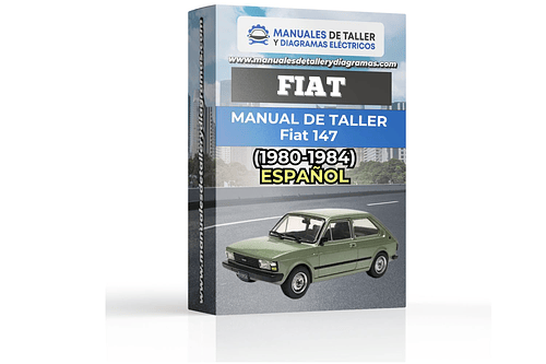 Manual de Taller Fiat 147 (1980-1984) - Español