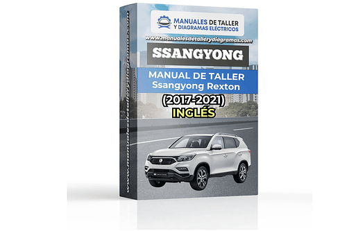 Manual de Taller Ssangyong Rexton (2017-2021) - Ingles