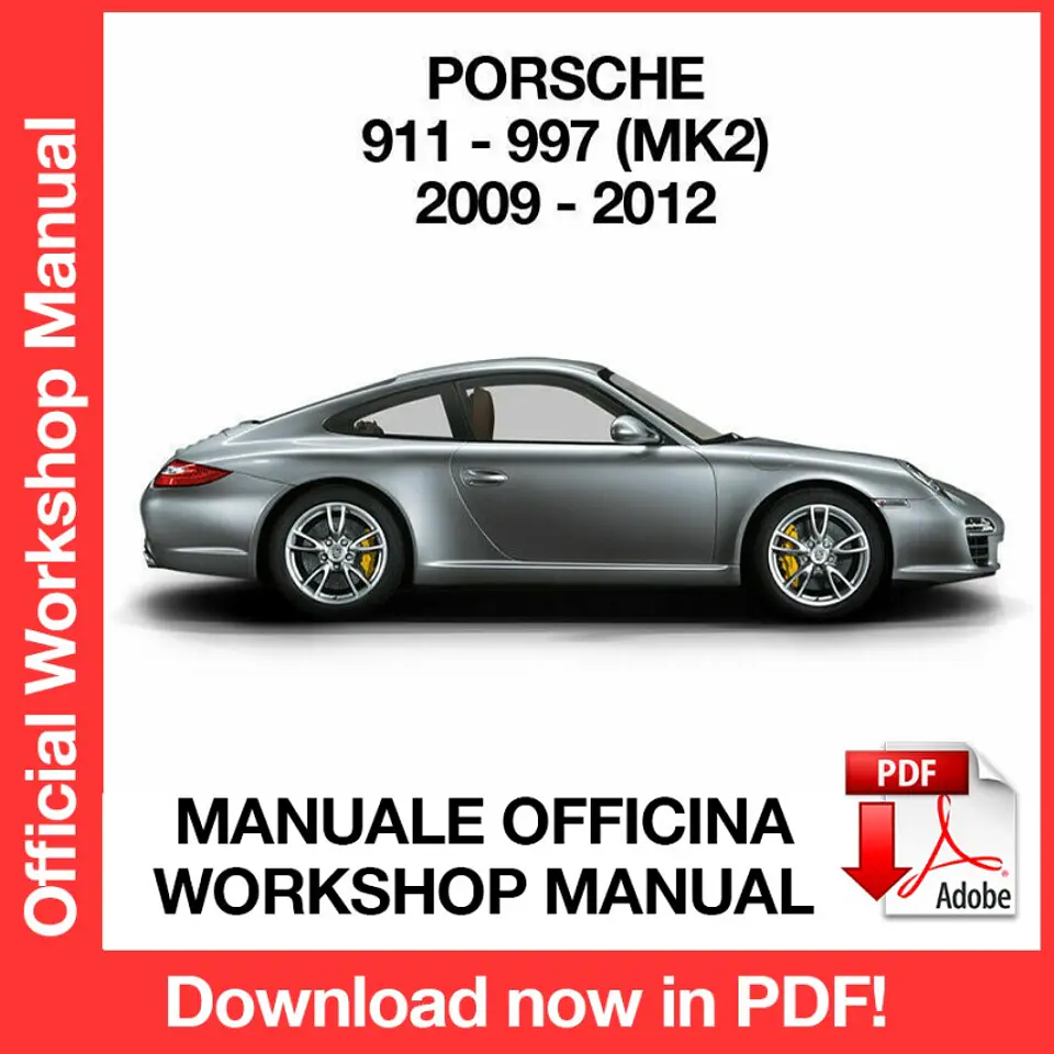 Manuale Officina Porsche 911 997 MK2 (2009-2010-2011-2012) (EN) 1