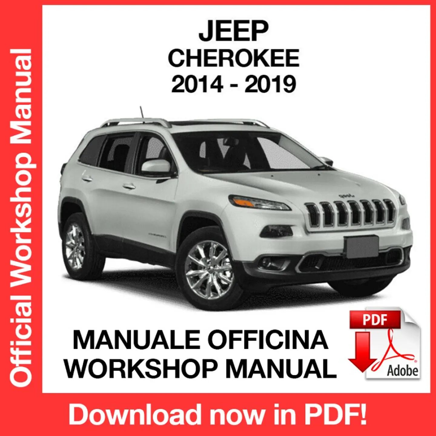 Manuale Officina Jeep Cherokee Latitude (2014-2015-2016-2017-2018-2019) (EN) 1