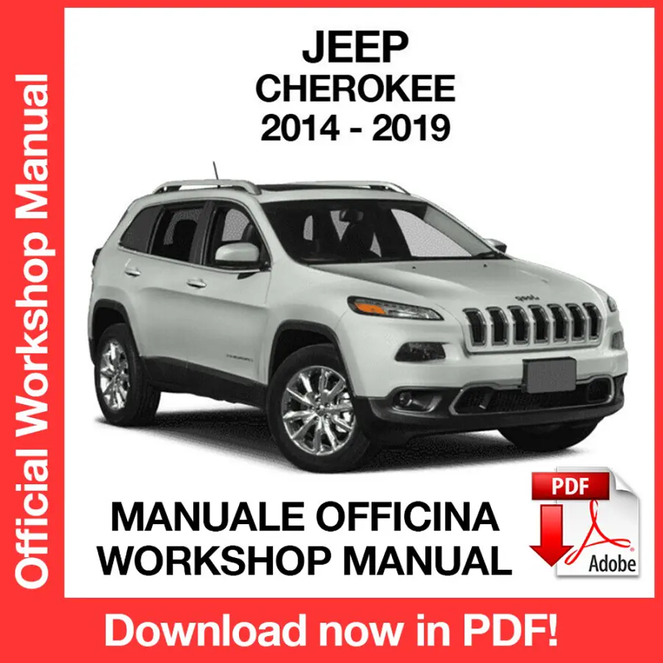 Manuale Officina Jeep Cherokee Latitude (2014-2015-2016-2017-2018-2019) (EN) 1