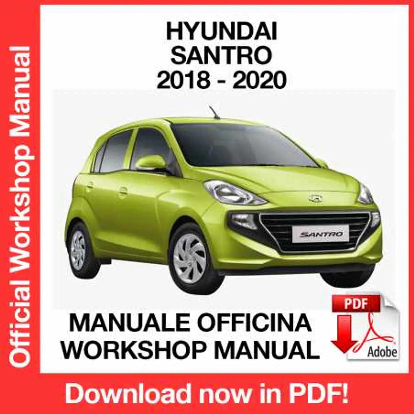 Manuale Officina Hyundai Santro (2018-2019-2020) (EN) 1