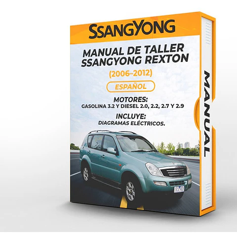 Manuale di officina Ssangyong Rexton (2006, 2007, 2008, 2009, 2010, 2011, 2012) PDF