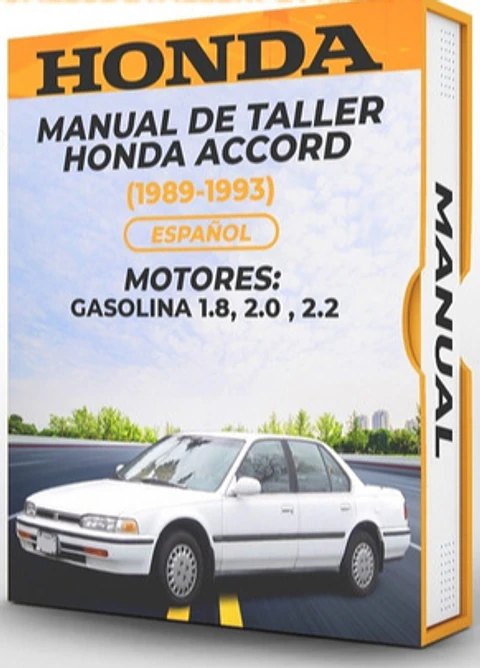 Manuale di officina Honda Accord (1989-1993) PDF 