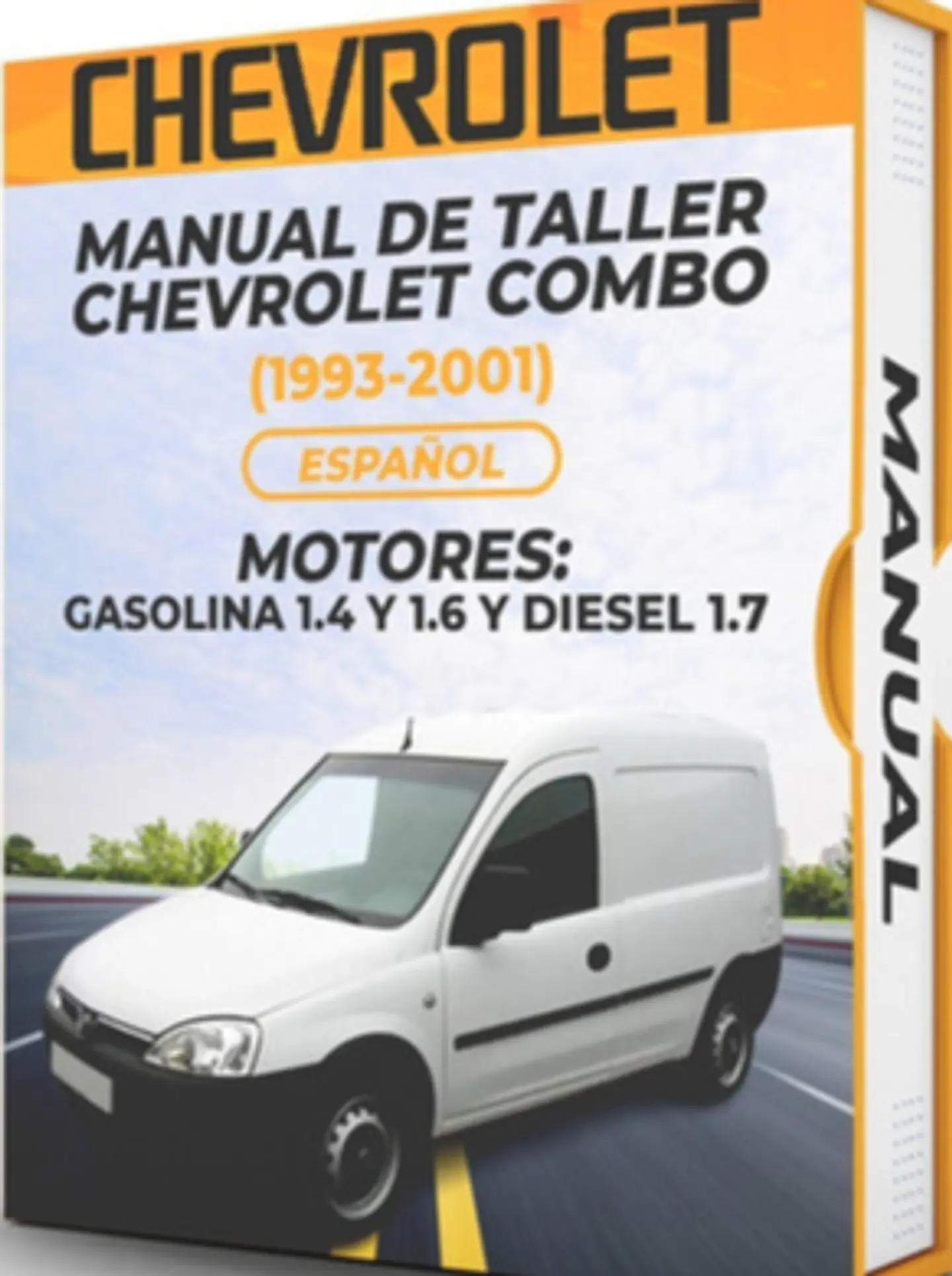 Manuale di officina Chevrolet Combo (1993-2001) 1.4 E 1.6 EGASO 1.7 1