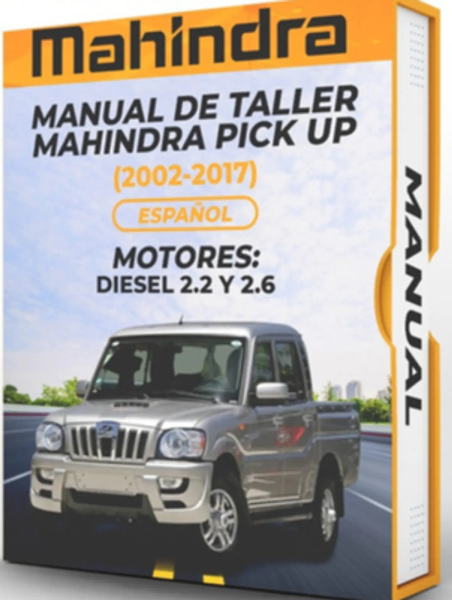 Manuale di officina per Mahindra Pick Up 2011, 2012, 2013, 2014, 2015, 2016, 2017 MOTORI: DIESEL 2.2 e 2.6 1