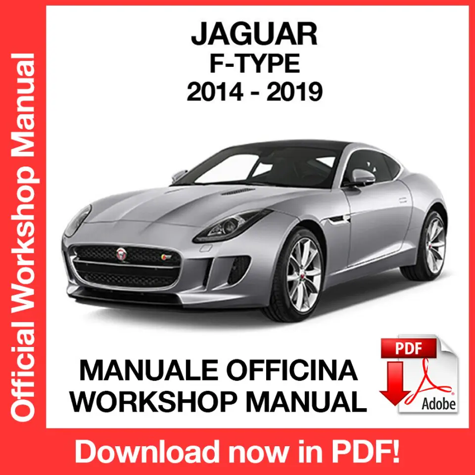 Manuale Officina Jaguar F-Type (2014-2015-2016-2017-2018-2019) (EN) 1