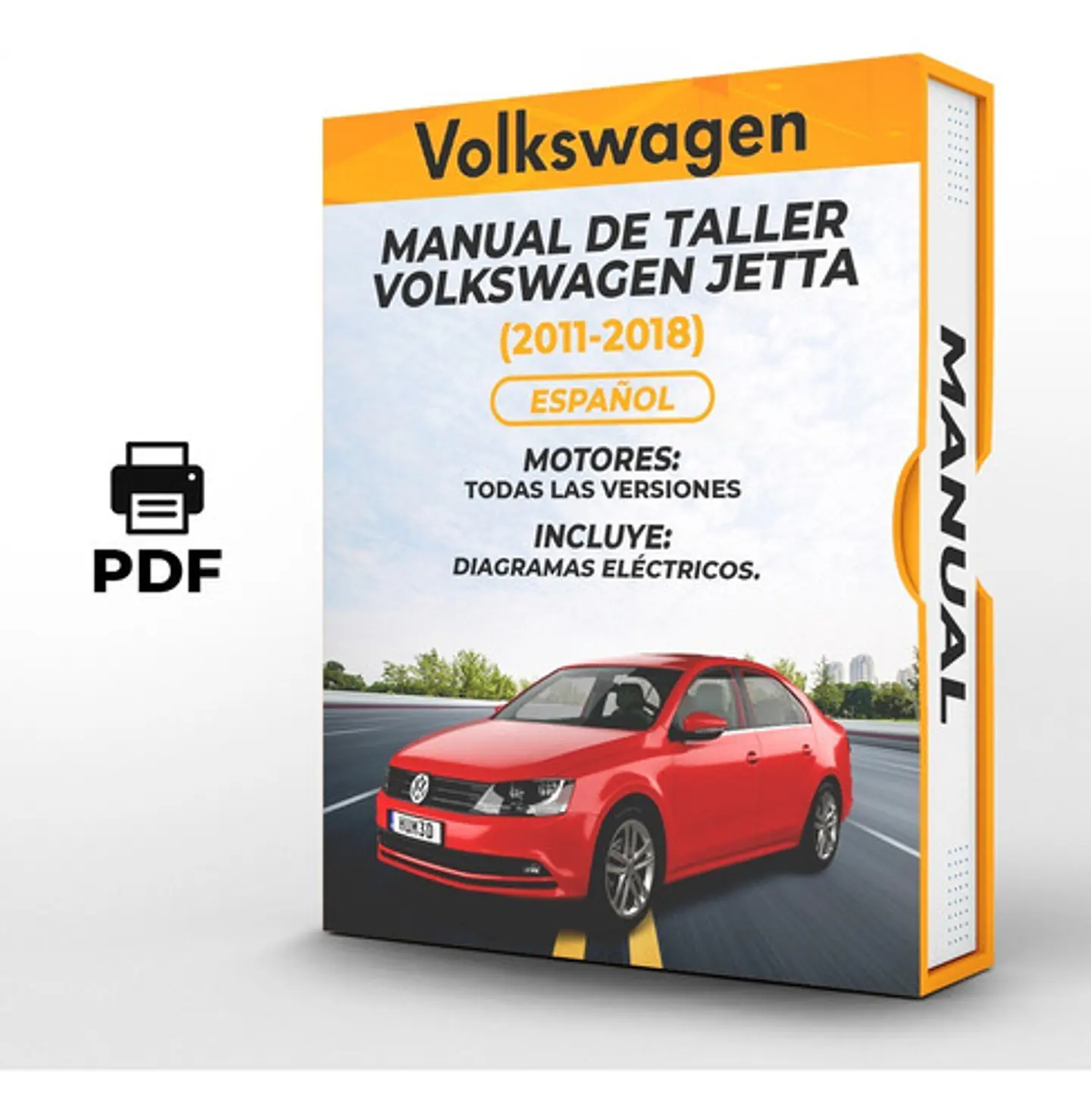 Manuale di officina e diagrammi Volkswagen Jetta (2011-2018) inglese 1