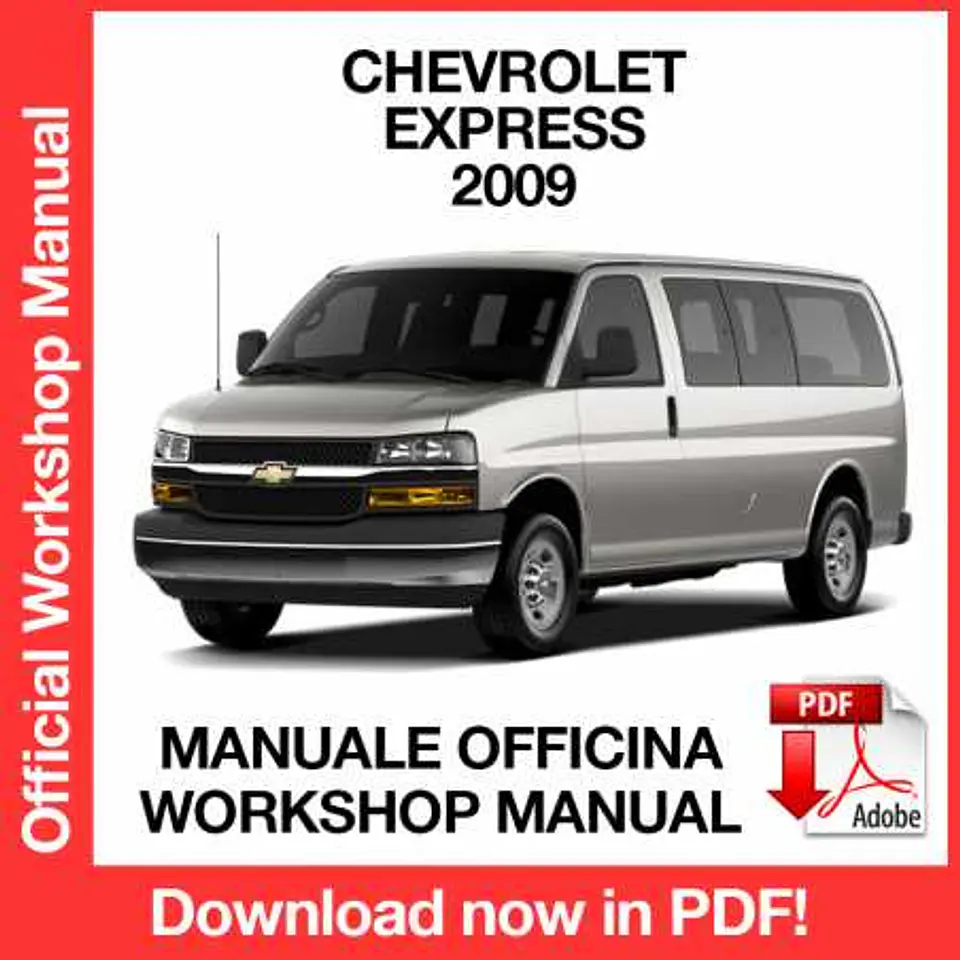 Manuale Officina Chevrolet Express (2009) (EN) 1