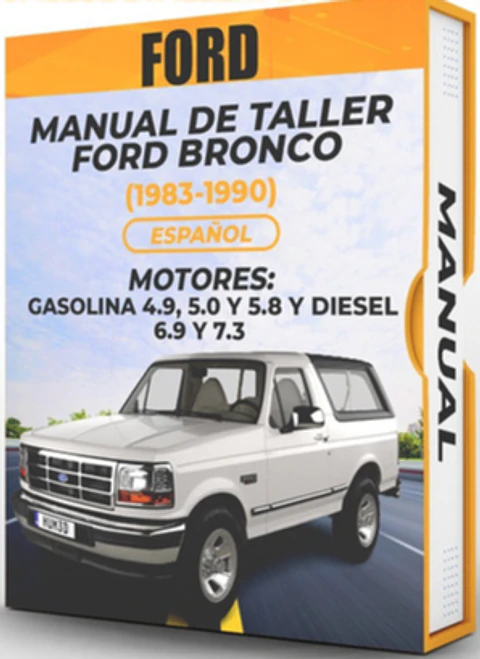 Manuale di officina Ford Bronco (1983-1990) (Spag)