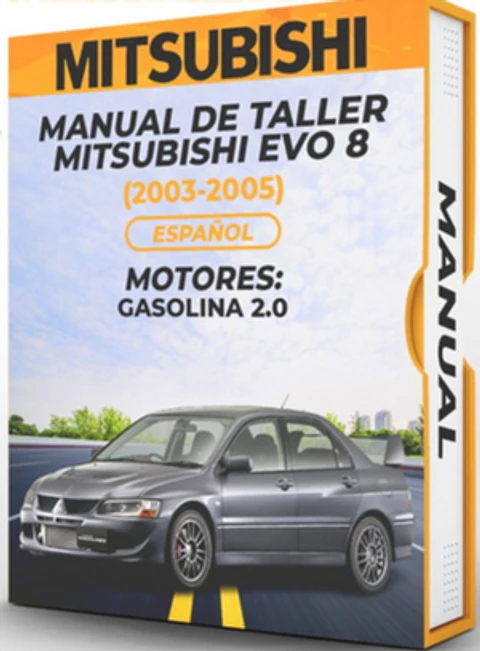 Manuale d'officina Mitsubishi Evo 8 (2003, 2004, 2005) 2.0