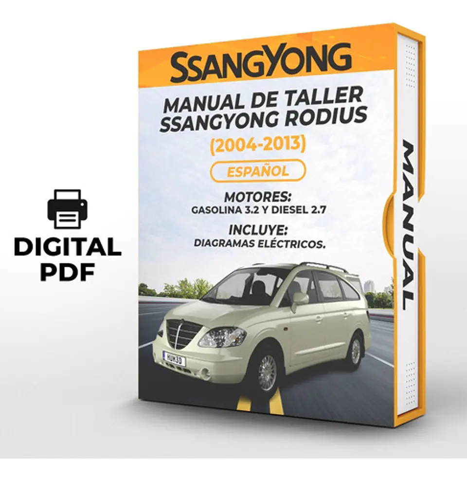 Ssangyong Rodius (2004-2013) Manuale officina PDF 1