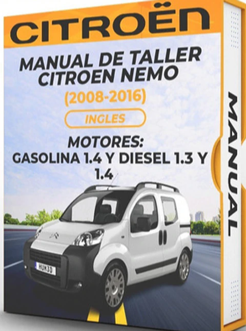 Manuale di officina Citroen Nemo (2008-2016) INGLESE
