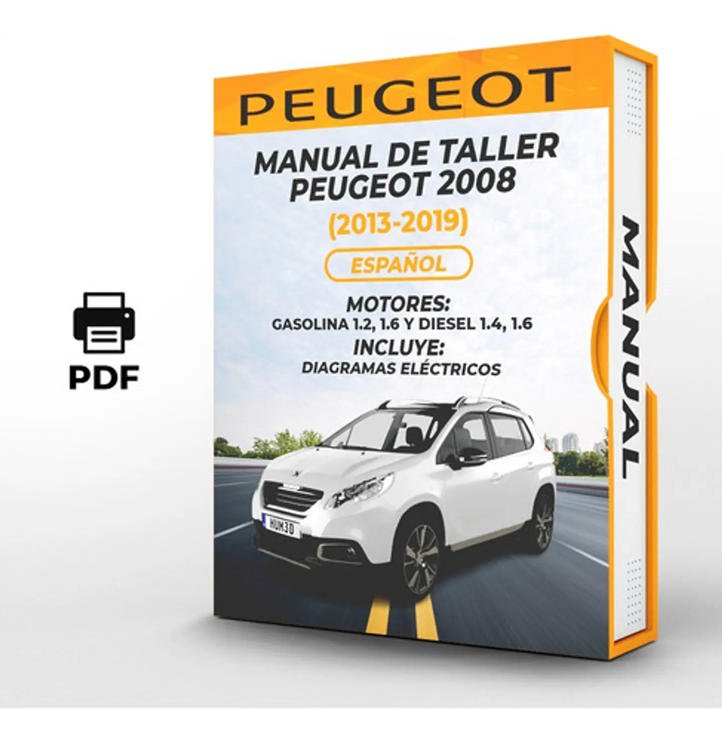 Manuale di officina Peugeot 2008 (2013-2019) PDF 1