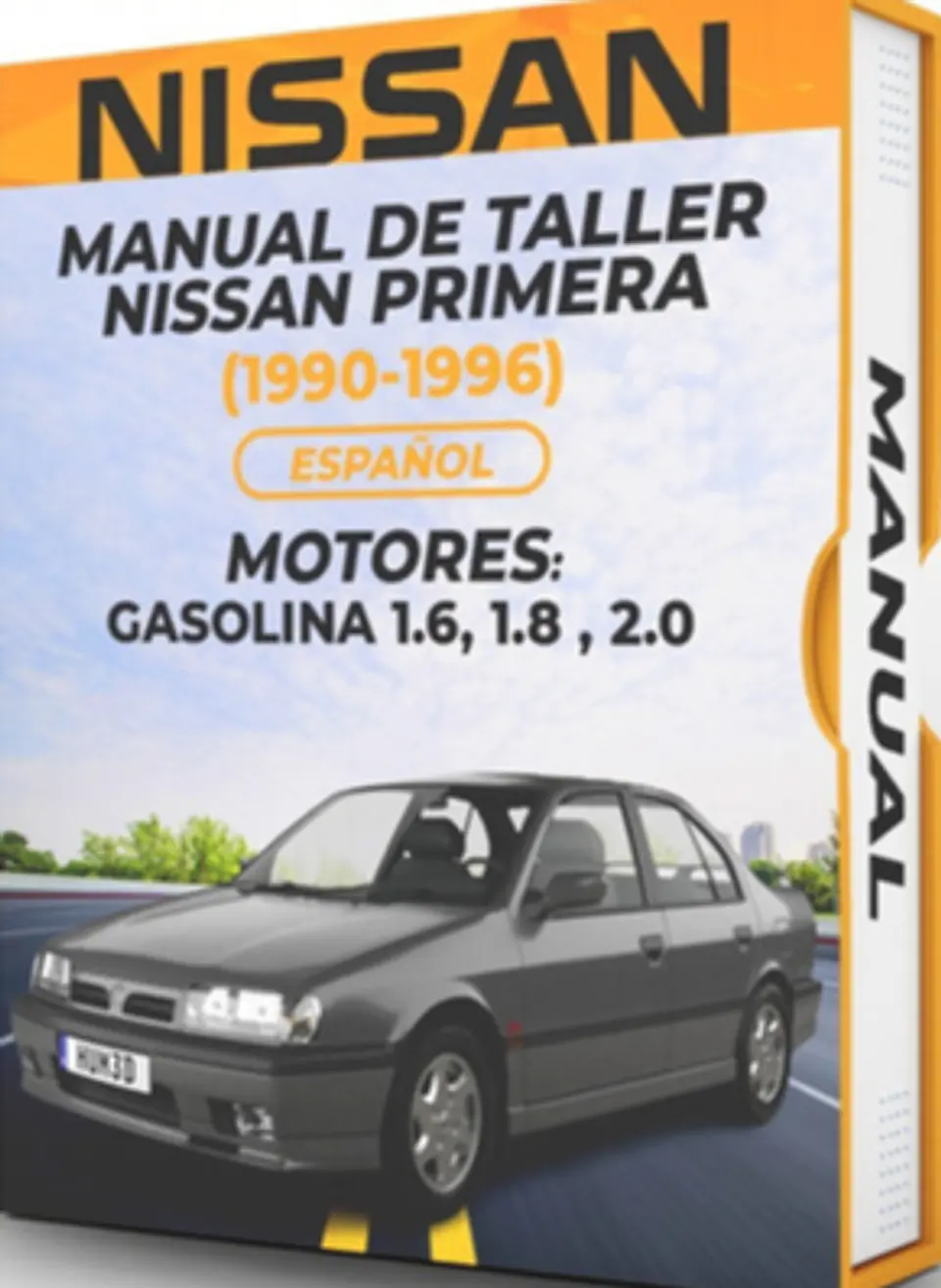 Manuale di officina Nissan Primera (1990, 1991, 1992, 1993, 1994, 1995, 1996)  1.6, 1.8, 2.0 1