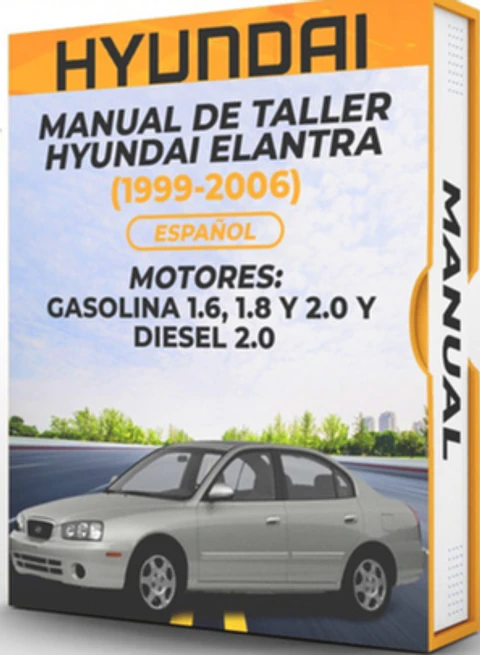 Manuale di officina Hyundai Elantra (1999, 2000, 2001, 2002, 2003, 2004, 2005, 2006) 